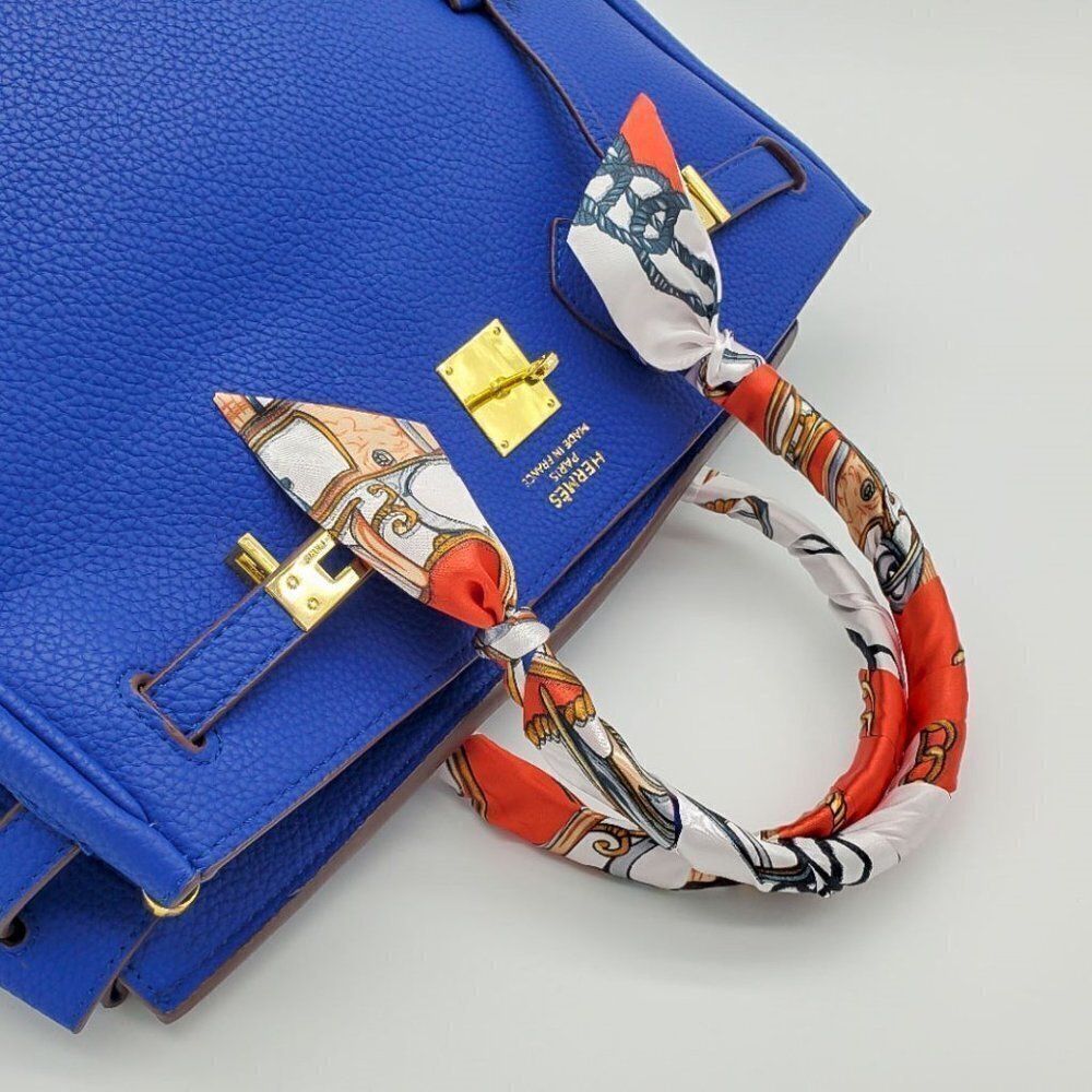 Skinny Scarf | Hand Bag, Neck Scarf (2 pieces) - Color Set #16 / Brand NEW - Picture 9 of 14